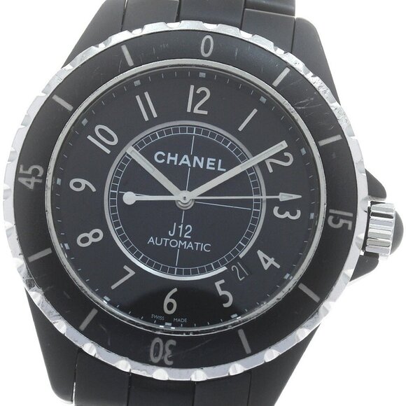 CHANEL J12 H3131 Matte Black Ceramic 42MM Automatic Men's Watch_887311 - Picture 2 of 6